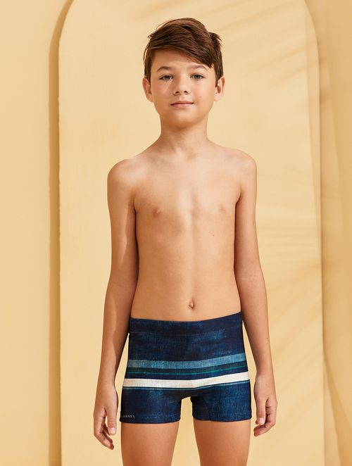 Sunga Boxer Infantil - Linha do Horizonte
