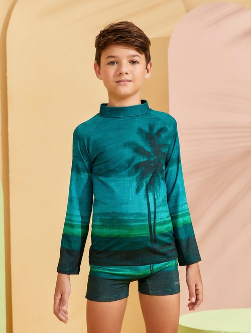 Blusa Proteção Solar UV 50+ Infantil Feminino - Equilíbrio