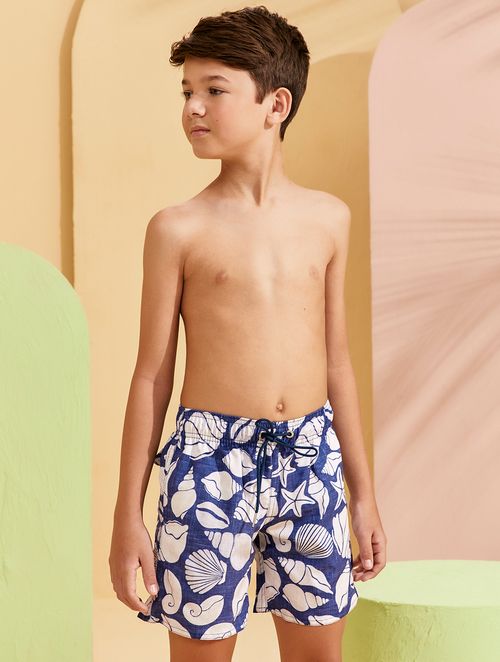 Short De Praia Infantil Masculino - Acqua