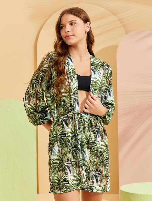 Vestido Saída De Praia Teen - Leveza